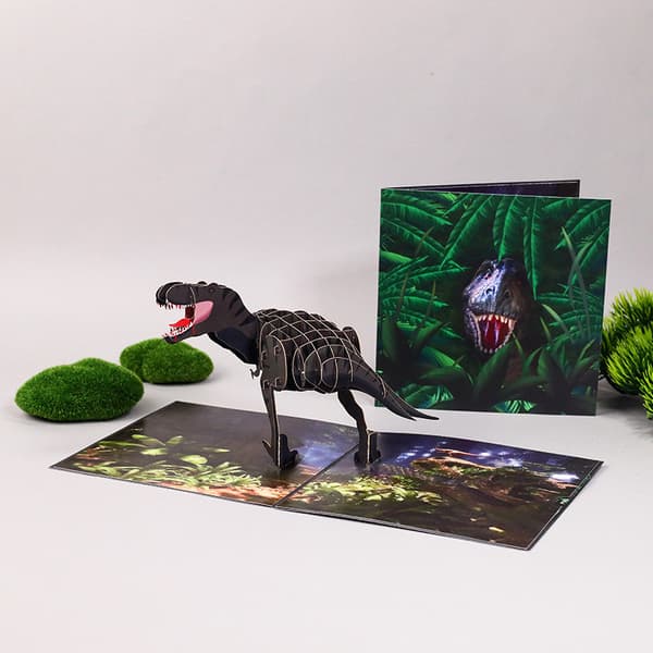 3D-pop up -onnittelukortti luovalla decoupage-kuviolla