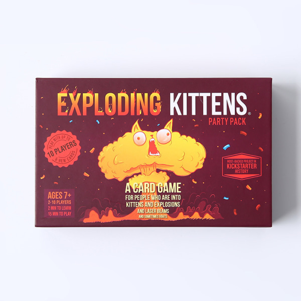 Music Cat EXPLODING KITTENS Samlekort Brætspil Kort Voksen