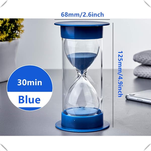 Sandur Timer Timeglas Dobbelt Beskyttelse til Køkken Timer