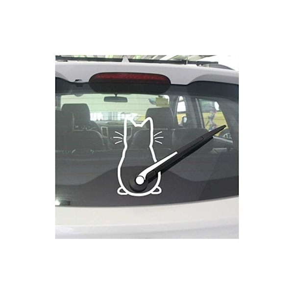 Söta Kitty Cat Bil Torkare Konst Dekor BAnimal Cat Wall Art D