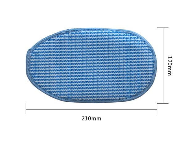 2-vånings Mikrofiber Ångborstematta med Ånghandskar, Hård