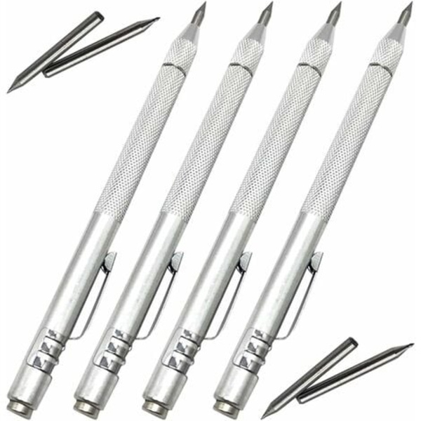 4 stk. Scriber-spids leveres med 4 ekstra stylus-spidser