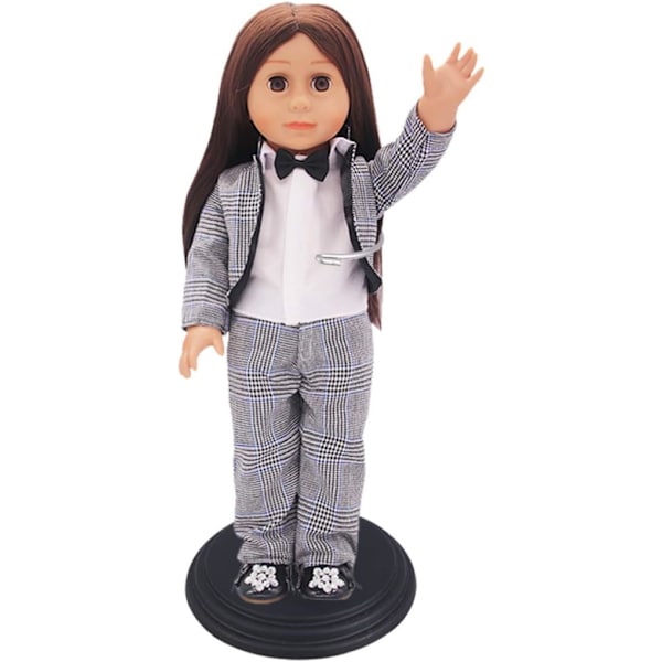 4 Sorte Dukkestader 15cm Dukke Suit Model Står Figur Pige Dukke