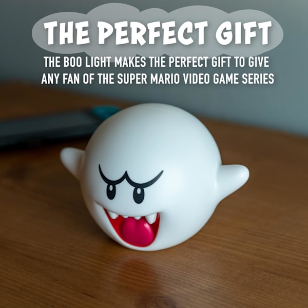 Super Mario Bros 3-D Boo Light - Batteridriven | Officiell Merc