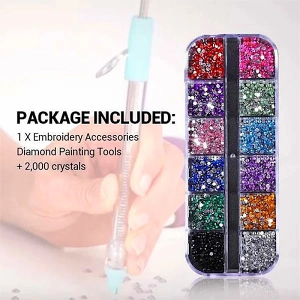 Bling it on 5D DIY Multifunktionel Diamantmaling Bor Pen