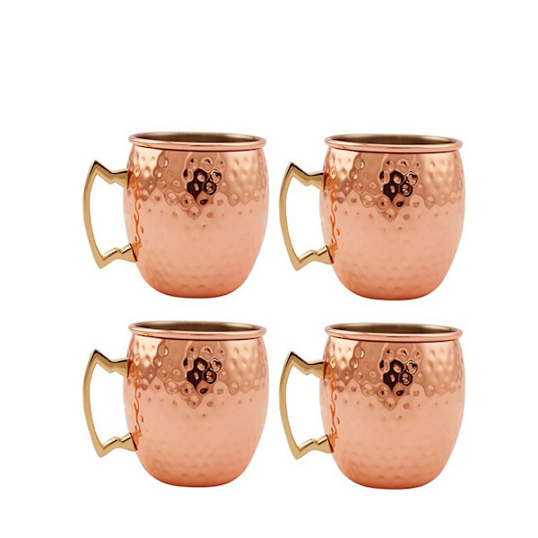 304 rustfritt stål kobberbelagt hammerpunkt flammecocktail
