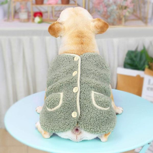 Sweaterjakker til små hunde Hvalpe Tøj Chihuahua