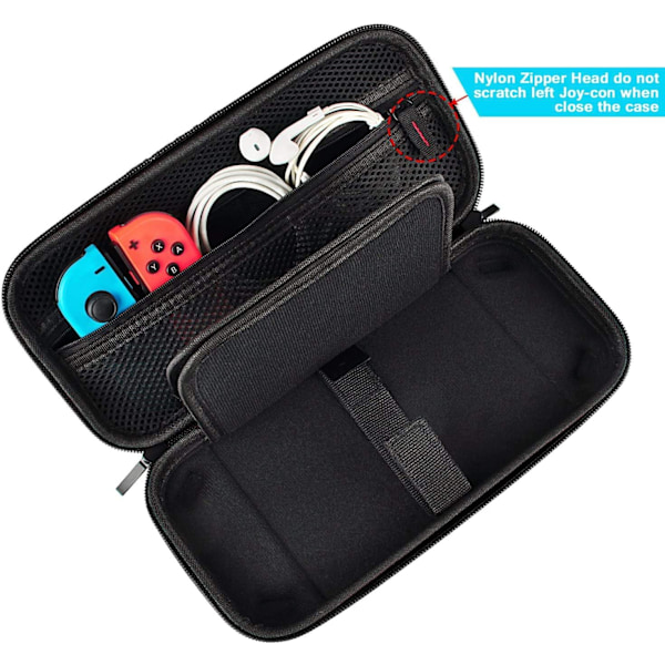 Nintendo Switch-fodral, hårt bärfodral / skyddsfodral för Sw