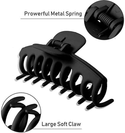 3-pack Stora Hårclips, Klorclips, Hårclips, Dam Hårclips
