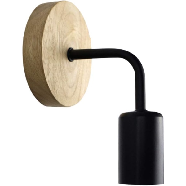1 stk Sort Moderne Minimalistisk Jernvægslampe (Uden Pære)