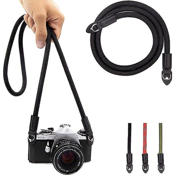 Rope shoulder strap, Camera neck strap, ideal for cameras -100 cm