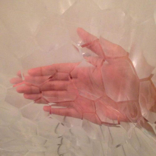 Tjock transparent EVA duschdraperi vattentät mögelresistent - 80