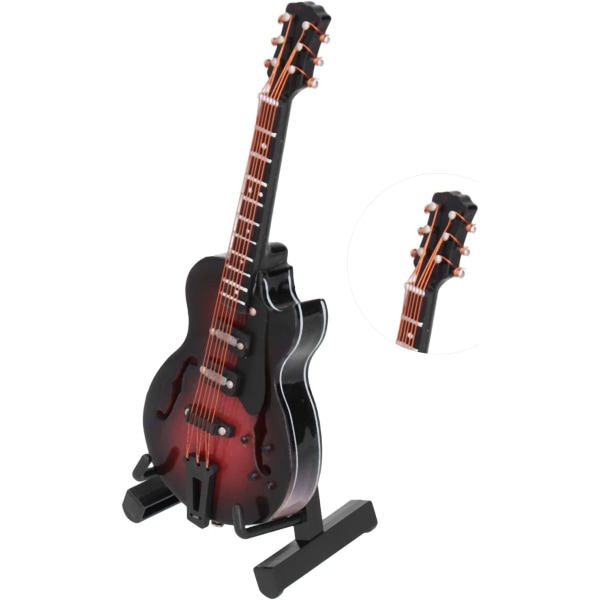 1pcs Guitar Model, Mini Instrument Guitar Model Decoration