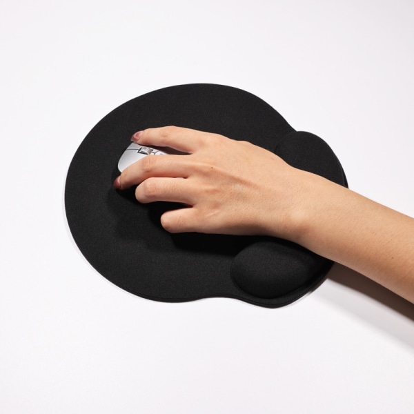 Mouse pad with gel wrist pad, comfortable, ergonomic wrist pad,