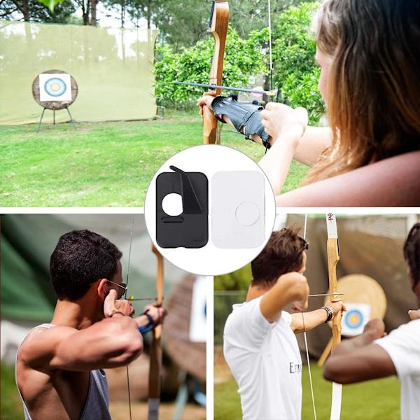 6 st Pilar för Pilbåge i Plast, Rakt Drag, Recurve Bågar