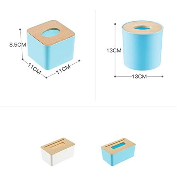 Kosmetik Vevboks Rektangulær Kvast Hettemunn Vevboks for