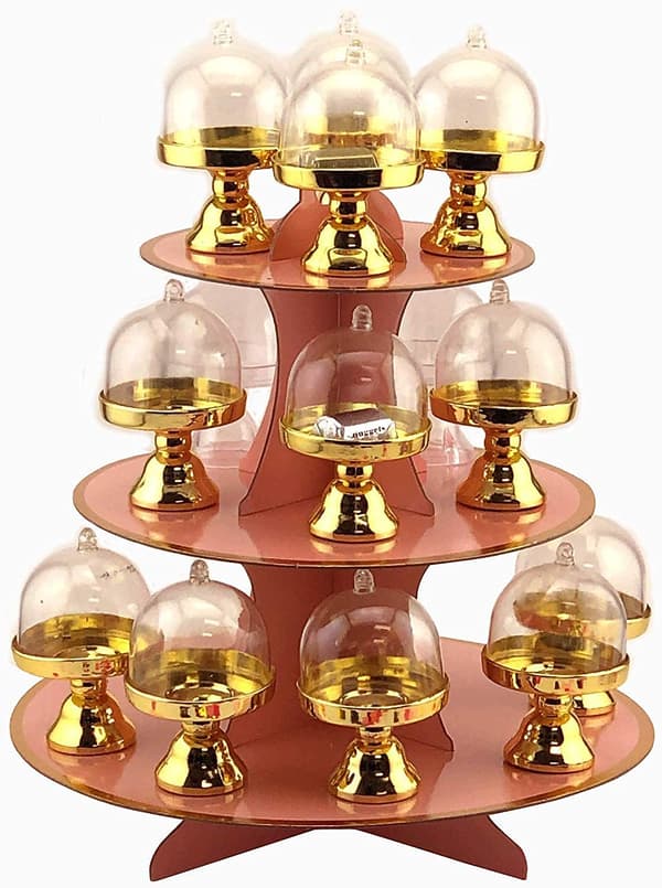 24-delt mini cupcake-holderboks