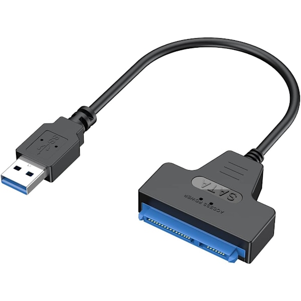 CableCreation SATA til USB 3.0 kabel, USB 3.0 til SATA adapter, kompatibel med 2,5\" SATA III HDD&SSD harddisk
