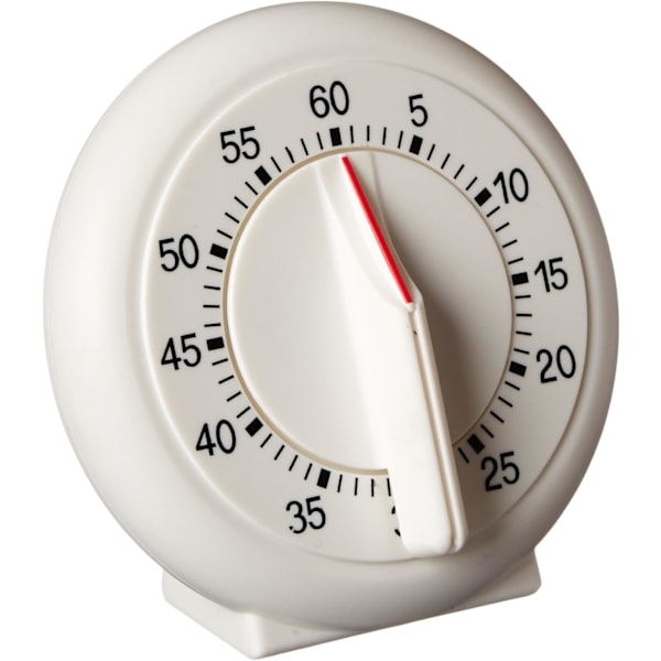 Ny 60 Minuters Köktimer Med Lång Ring 3,5\"/9cm Lätt Att Läsa Och Använda