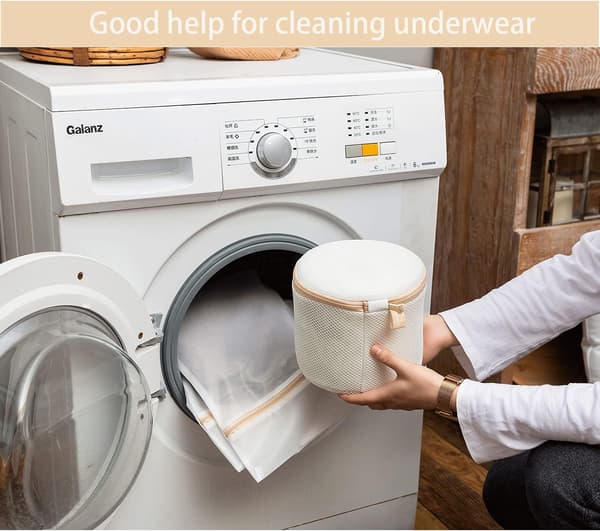 Vaskemaskinpose for undertøy, bh-nettpose, 2 stk