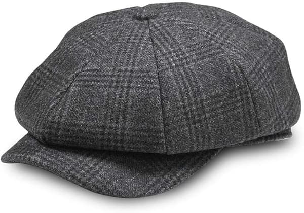 Peaked Cap, Herre Flat Cap, Gatsby Flat Cap, Herre Ballon Hat, P