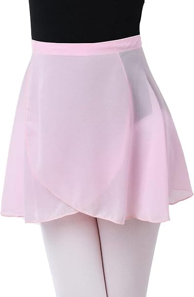 Chiffon Ballet Skørt Justerbart Ballet Skørt Størrelse M (Højde