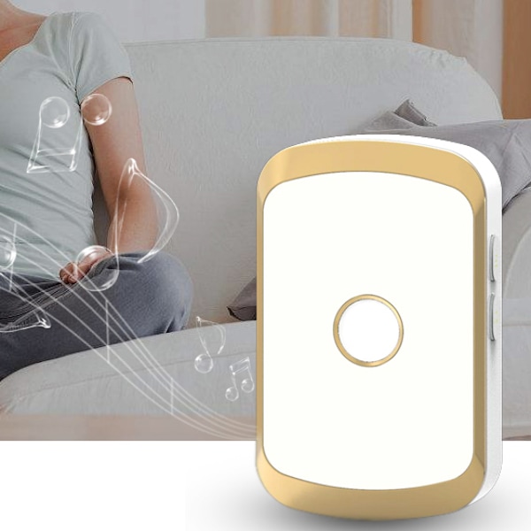 Trådløs dørklokke til hjemmet, lang rækkevidde, intet batteri, villa dørklokke A20 smart dørklokke ældre persons personsøger