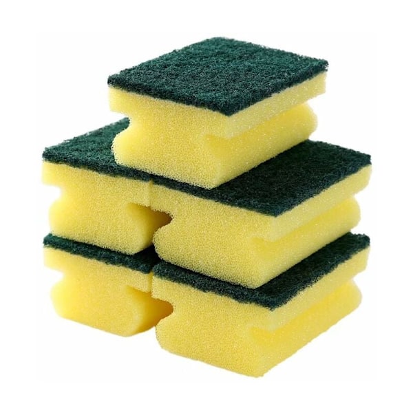 5 Packs Thickened I-shaped Double-sided Sponge Wipe E077 Kitchen