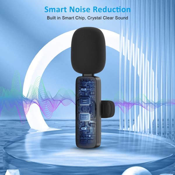 Bluetooth min mikrofon til iPhone og iPad