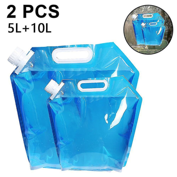 Collapsible Water Container, Bpa Free Plastic Water Folding Carrier