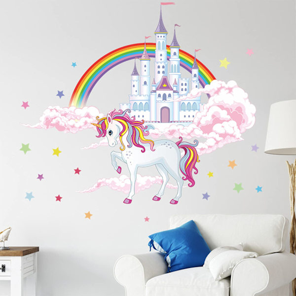 1 unicorn väggdekal