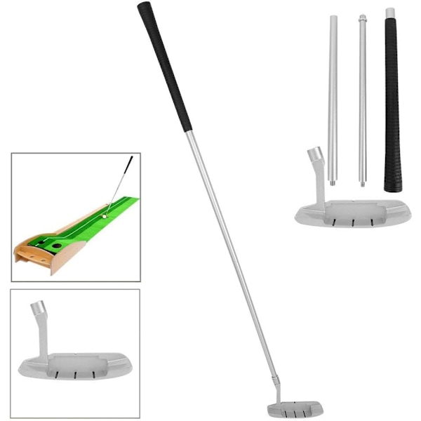 1 kpl neljään osaan taittuva golfputteri harjoitteluun