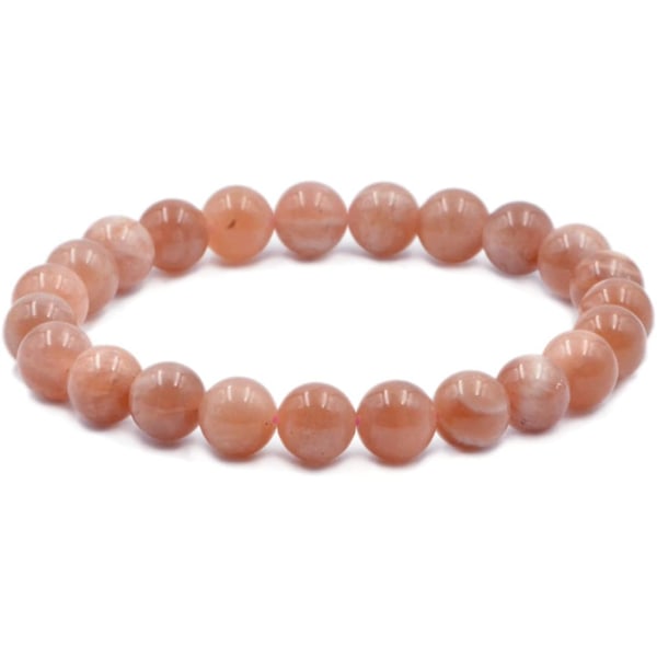 Helmiä luonnon jalokivistä pyöreät helmi venyvä rannekoru paraneminen Reiki 8mm