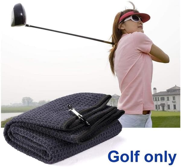 2-pack avancerad golfhandduk i mikrofibertyg för golfbag
