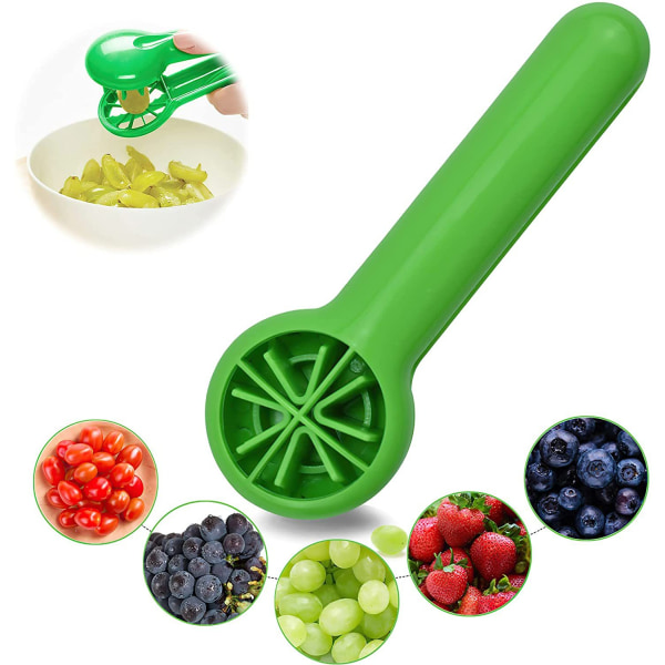 1 Piece Green Grape SlicerFruit CutterHome Blueberry Strawberry