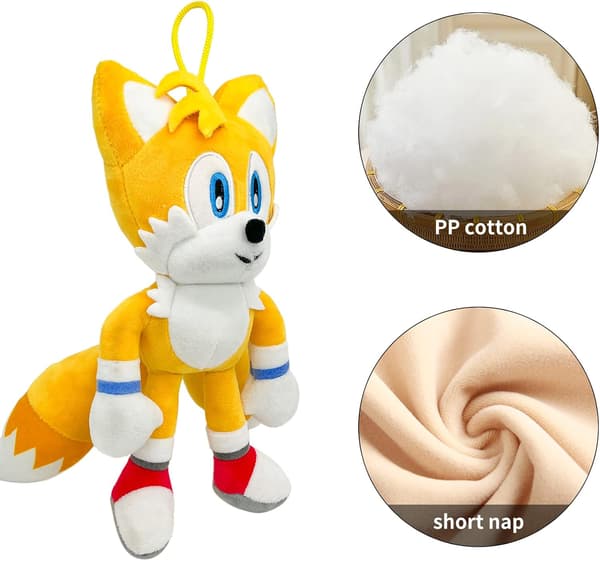 Sonic pehmolelu, Shadow täytetty eläin pehmotyyny, 30 cm