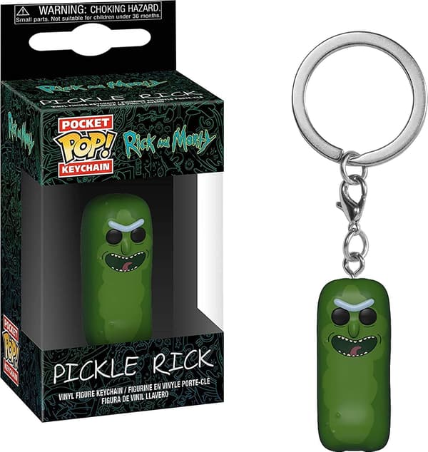 Pop! Avaimenperä: Rick & MortyPickle Rick, Monivärinen