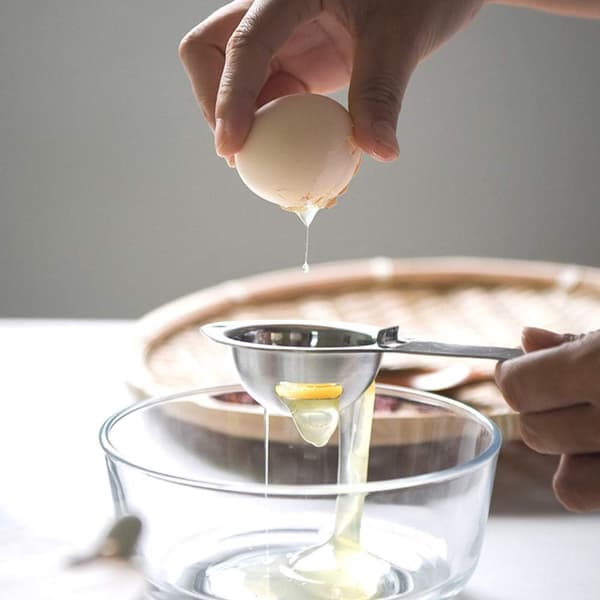 Eggseparator i rustfritt stål Eggseparator i rustfritt stål