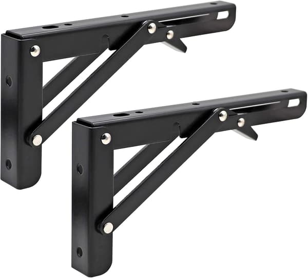 Foldbar Hyldebeslag, Foldbar Væghylde, Robust Foldbar