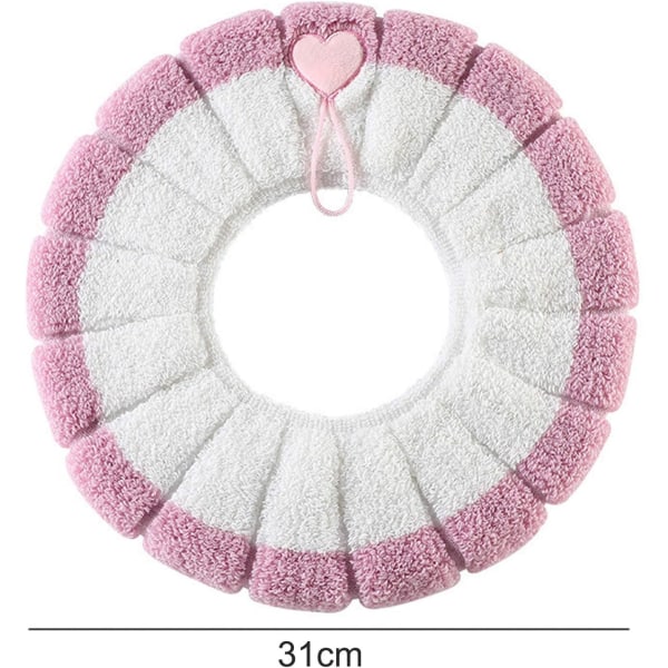 4 Pcs Toilet Seat Cushion Toilet Seat Cushion Cloth Toilet Cover