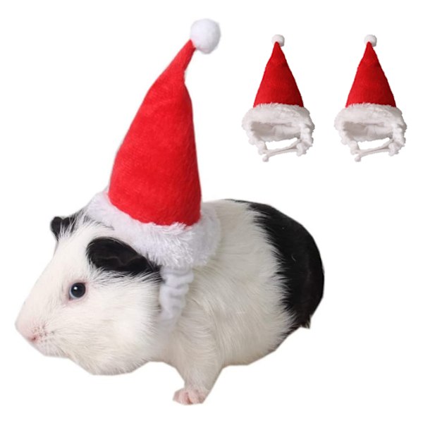 2 st smådjurs julhatt Julgris Kalkon Plysch