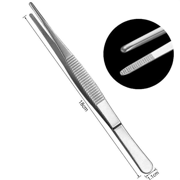 Rostfria pincetter - Allroundpincetter Professionella pincetter
