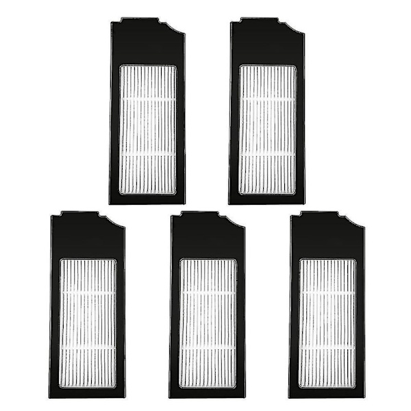 5-pakning erstatningsfilter for Ecovacs Deebot X1 Omni Turbo
