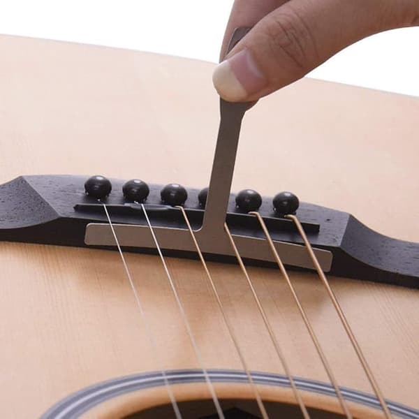 Sett med 9 Understring Radiusmålere for Gitar og Bass, Luthier