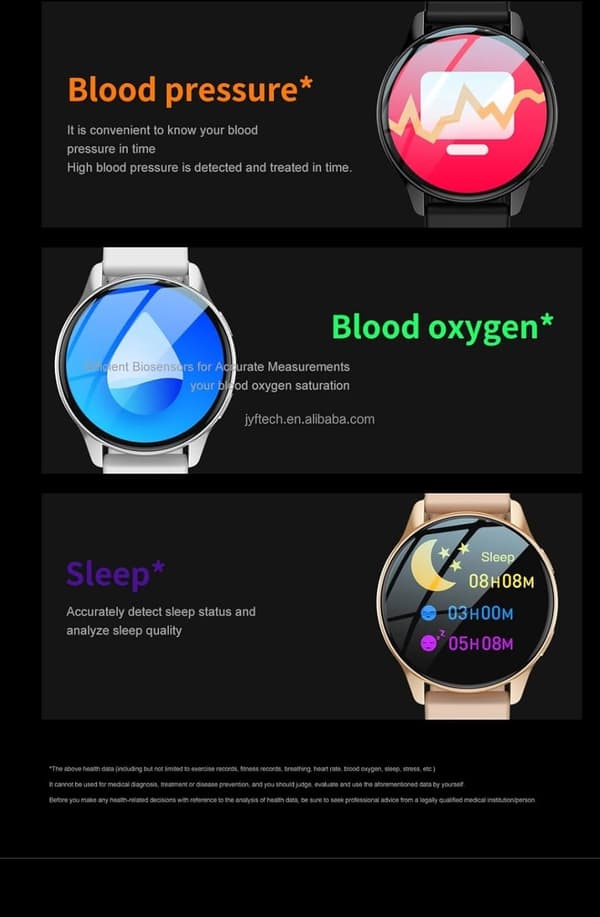 Smartwatch Bluetooth Samtal Smart Klocka, 4-15 Dagars Batteritid, Fungerar med Apple & Android Telefoner. Silver