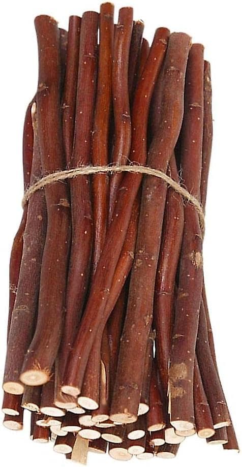 Brune 50x trepinne pinner bulk stang drivved trebiter