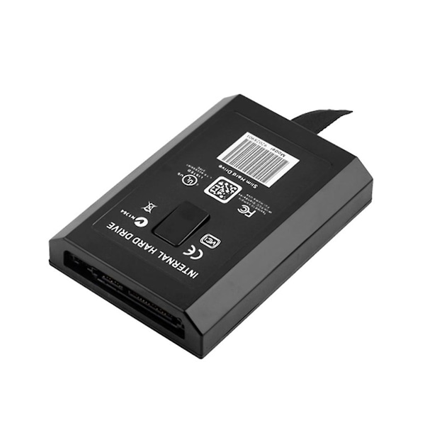 Xbox 360 Slim -pelilisävarusteet, 60 g/120 g/320 g/500 g/1 Tt kiintolevy