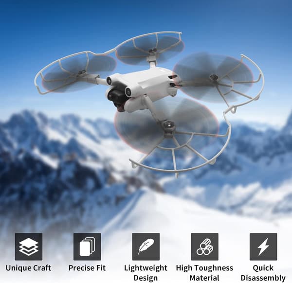 1 stk. Propellerbeskyttelse til DJI MINI 3/3PRO Propellerbeskyttelse