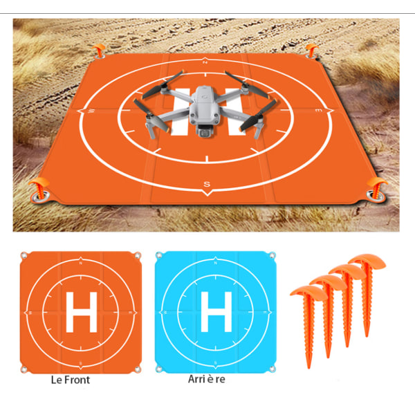 Drone Landing Pad Pro V2, Foldbar Landingsplads til MAVIC 3/ DJI A