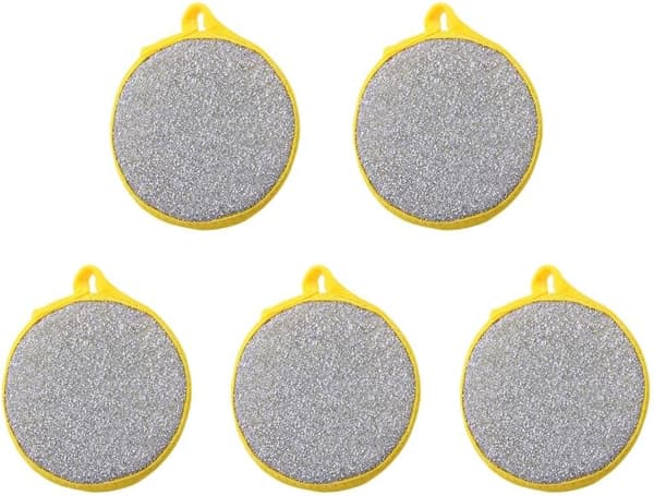 5-pack Dubbelsidiga Rengöringssvampar för Grytor, Pannor, Diskar